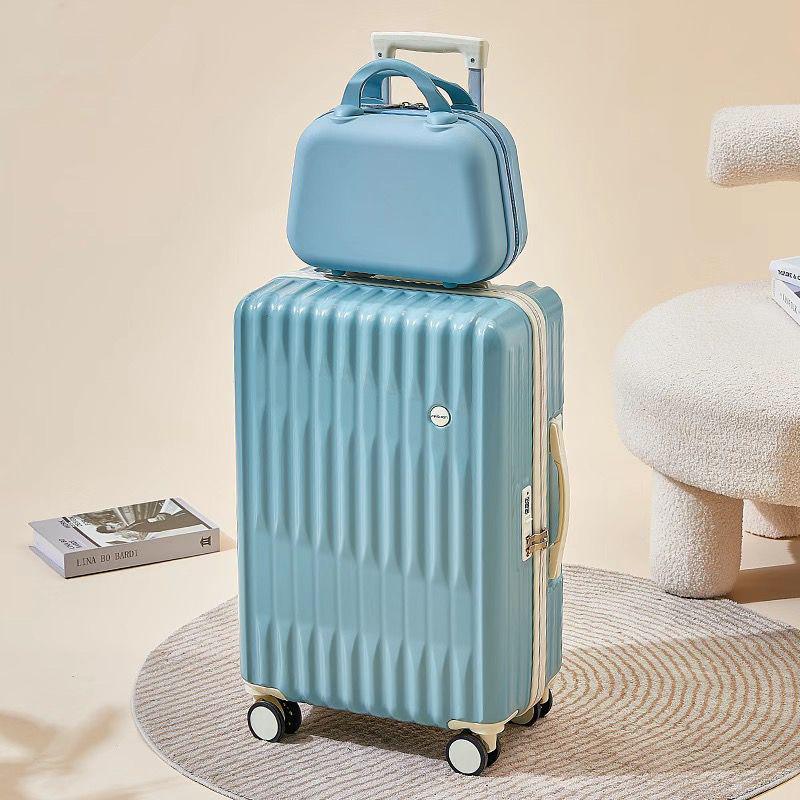 2025 Durable Trolley Case: Silent Wheels, Password Lock, Large Capacity Suitcase for Men, Women, and Students