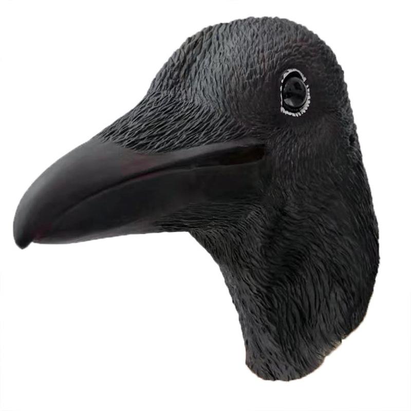 Halloween Vogelhoofd Masker Nieuwigheid Dier Vogel Volledig Hoofd Masker Latex Masker voor Halloween Maskerade Carnavals Cosplay Feest
