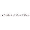 [Puzzle Life] Nicholas Circle 500-piece Jigsaw Puzzle PL885, Mixed Colors