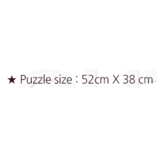 [Puzzle Life] Nicholas Circle 500-piece Jigsaw Puzzle PL885, Mixed Colors