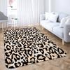 Animal Skin Pattern Leopard Print Carpet Home Bedroom Floor Decor Large Size Mat Non-slip Coffee Table Area Rug Bathroom Doormat