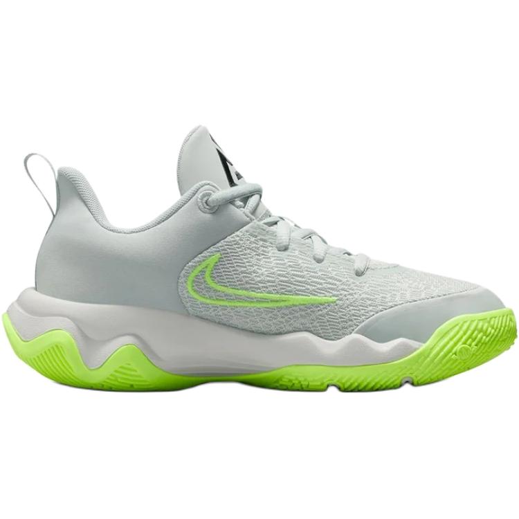 Nike Giannis Immortality 4 GS Light Silver Volt Black Kids Sneakers Grey IH7664-002