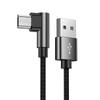 V8 Nylon Braided 3m Fast Charging Micro USB Cable for Android Gaming Devices.