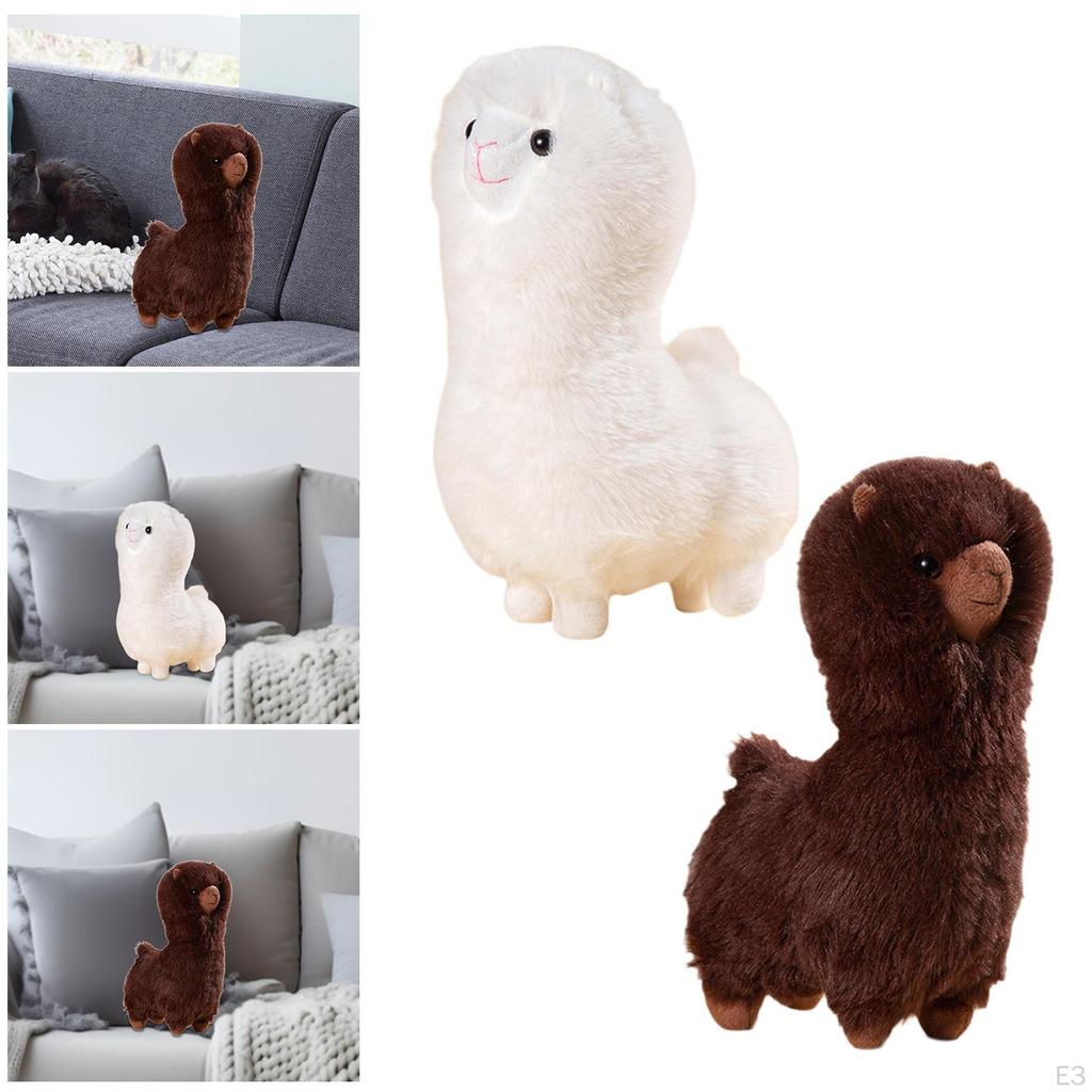 Alpaca Stuffed Animals Llama Doll Toy Soft for Adults Valentines