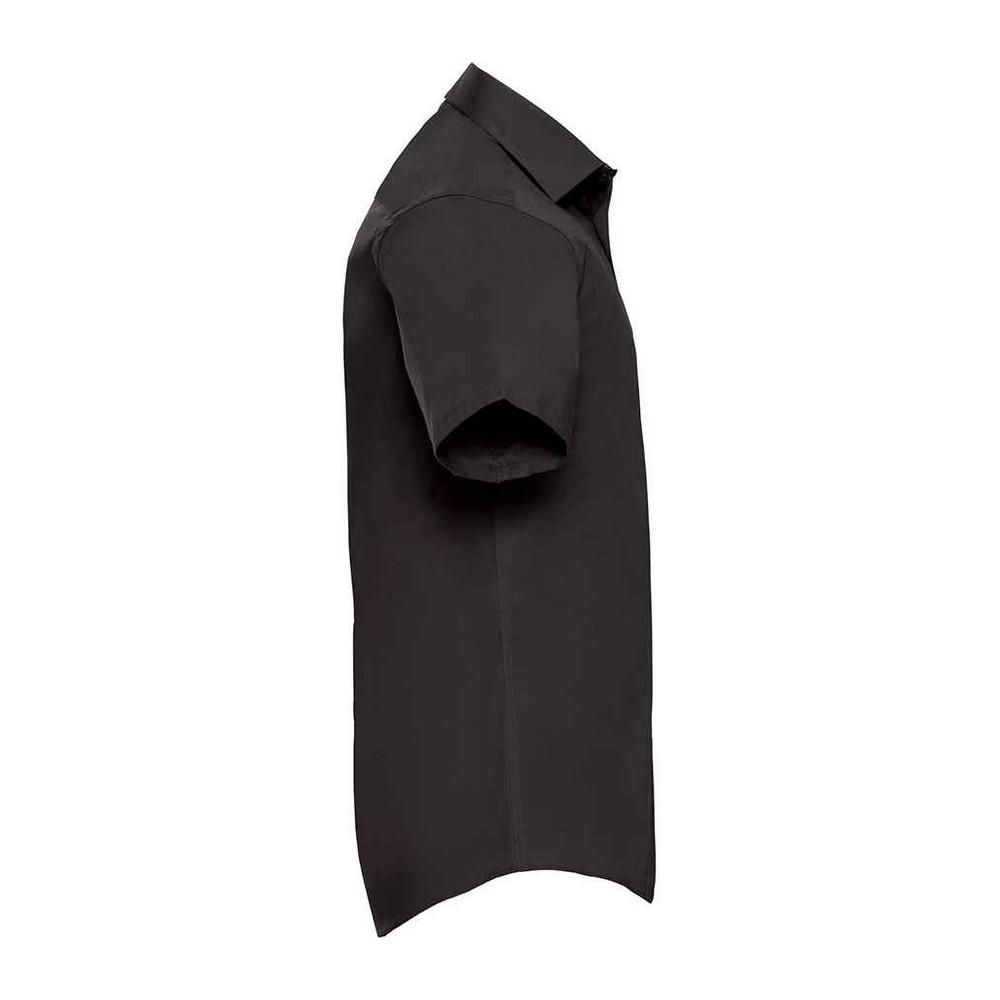 Russell Collection Mens Stretch Fitted Shirt