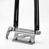 Quick Release Shockproof Fork Mount Bike Block Aluminum Alloy Car Roof Rack Fork Mount Bike Holder Outdoor Supplies