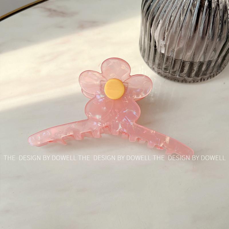 Charming Handcrafted Floral Hair Claw Clip For Women In Beautiful Colors