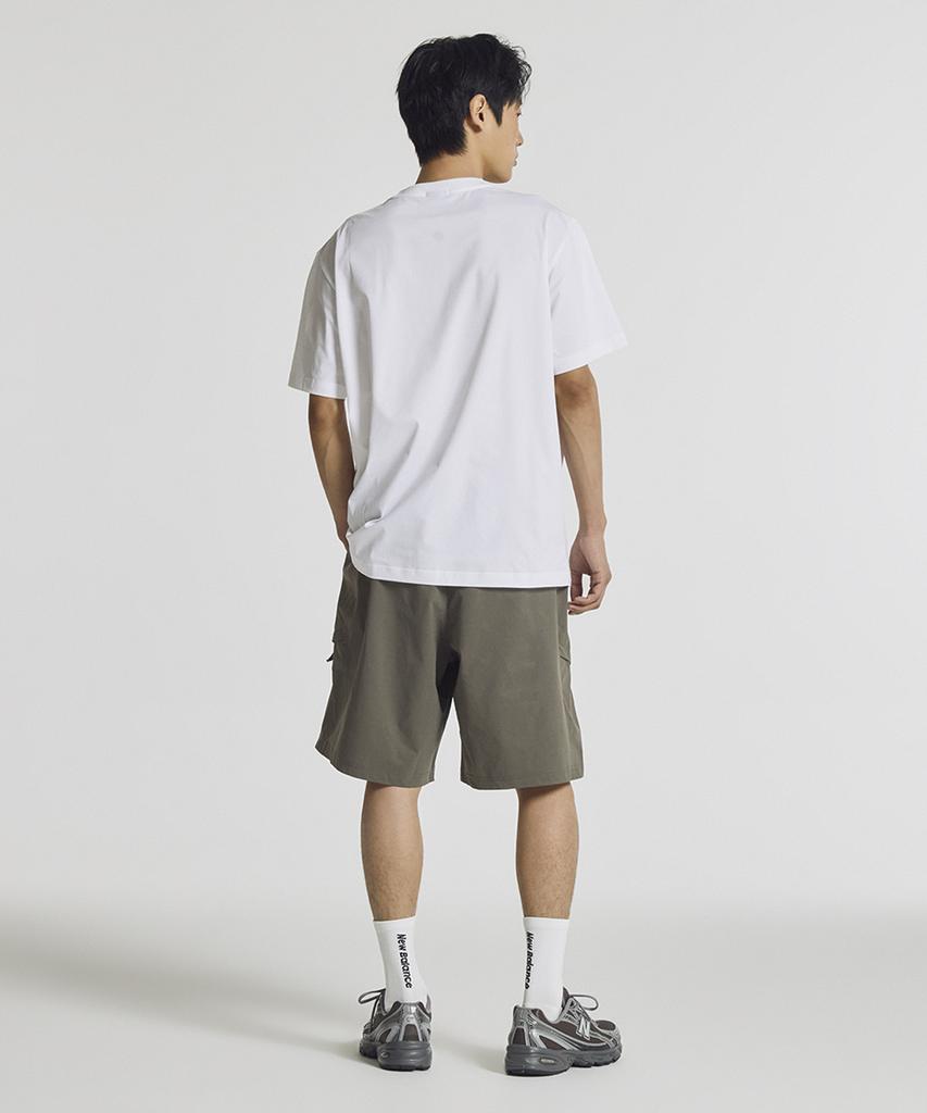 Nyuballanseu Nbneg31633 / Uni Frozen Essential Small Logo Short Sleeve T-Shirt (White)