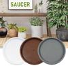Round Movable Planter Tray With Wheels Multi-Purpose Moving Potted Plant Tool For Large Potted Plants Gardening Flower Pot Tray