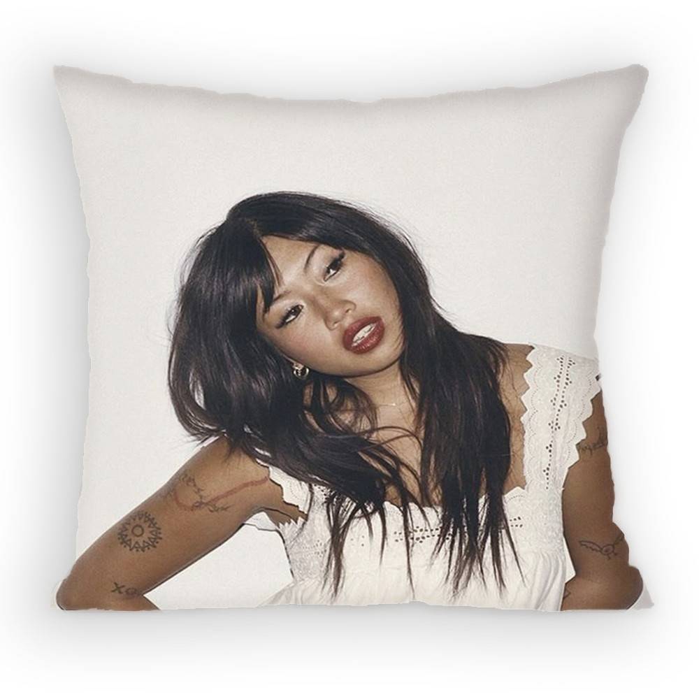 Singer B-Beabadoobee Pillow Case Sofa Living Room For Bedroom Car Headboard Backrest Cushion Square Cushion Nap Time