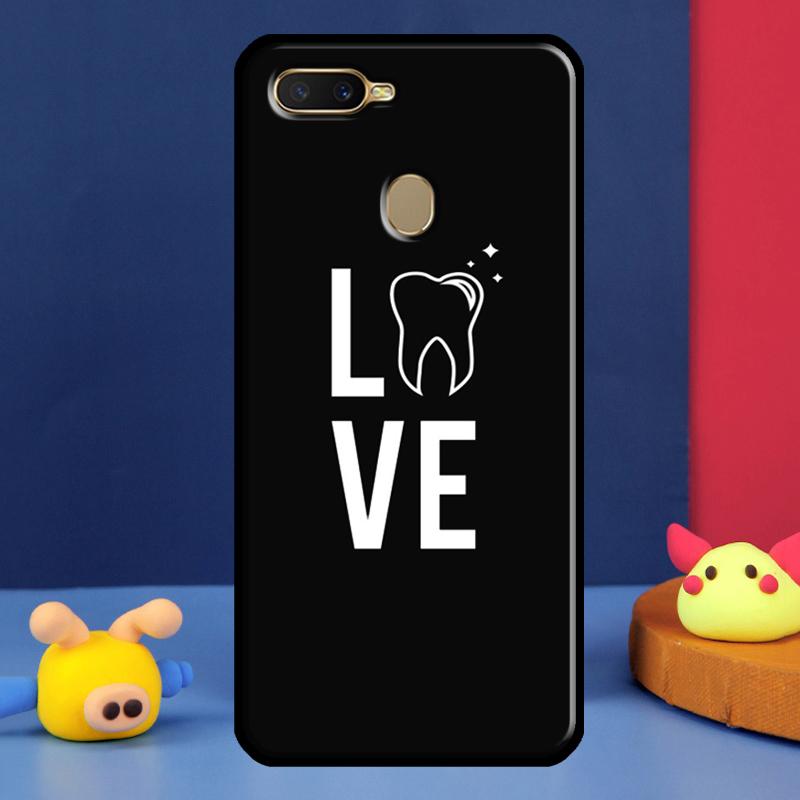 Dentist Dental Dent Tooth For Oppo A54 A57 S A78 A58 A98 A5 A9 A91 A15 A16 A17 A52 A72 A76 A96 A74 A94 A77 Phone Case