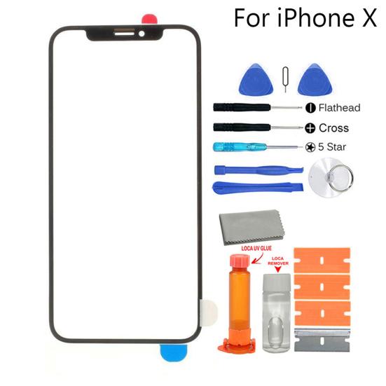 

Front Glass Touch Kit for iPhone Screen Replacement X/XR/XS/XS MAX/11/11 PRO for iPhone X