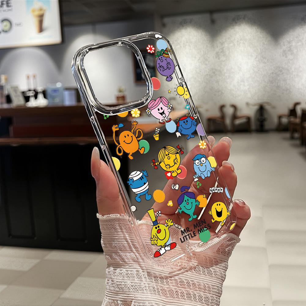 Acrylic Phone Case for iPhone 11 12 13 14 Pro 12 14 16 Pro Max for Samsung A16 A36 A56 S24 FE High-quality Painted Anti-fall Mobile Phone Case