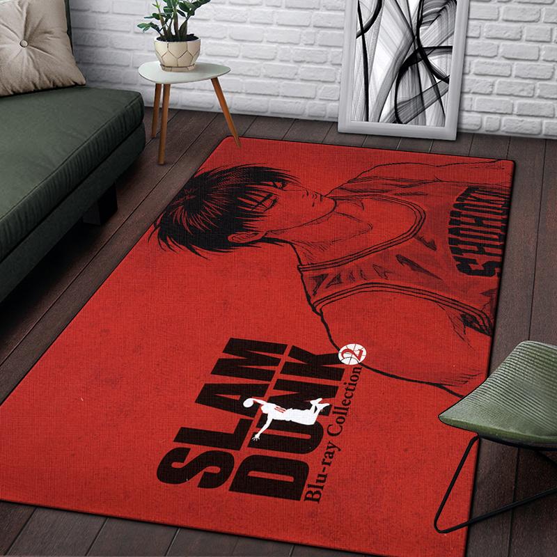 SLAM DUNK benutzerdefinierter Teppich Wohnzimmer Küchenmatte Fußmatte Yogamatte Heimdekoration Waschraum Bodenmatte Teppiche für Wohnzimmer