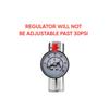 Kegland Mini Duotight Regulator Pressure Reduction Valve Suits 16/74g Bulbs Beer Brewing Homebrew Bar Tools