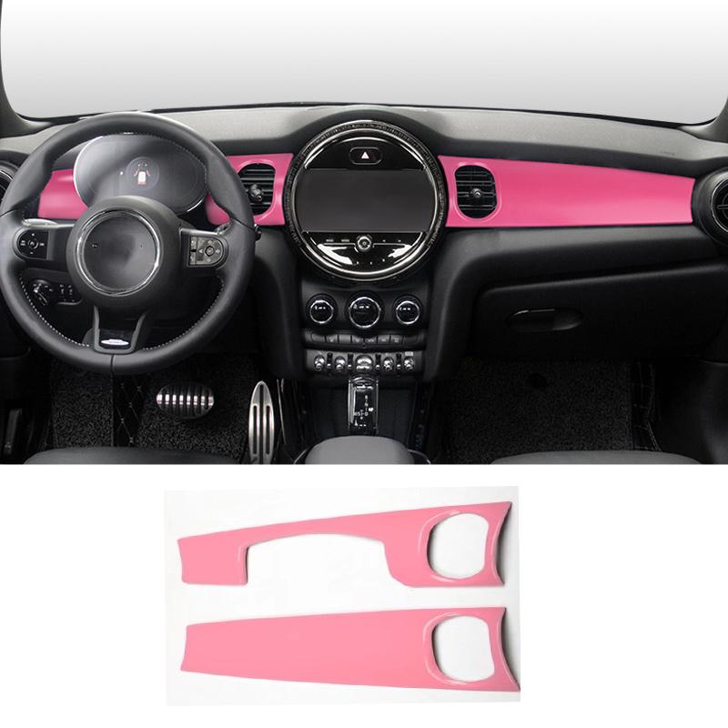 L/ RHD For MINI Cooper F55 F56 F57 -2025 Car Dashboard Cover Center Control Console Panel Trim Decoration strip Accessories