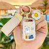 Yadea DE3 Key Case Golden Arrow King Edition - Starlight Keychain with Little Knife