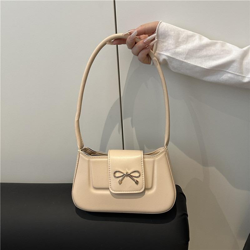 New Simple Fashion Casual Small Square Bag Women's Simple Fashion Baguette Bag Trendy Fashion Shoulder Armpit Bag