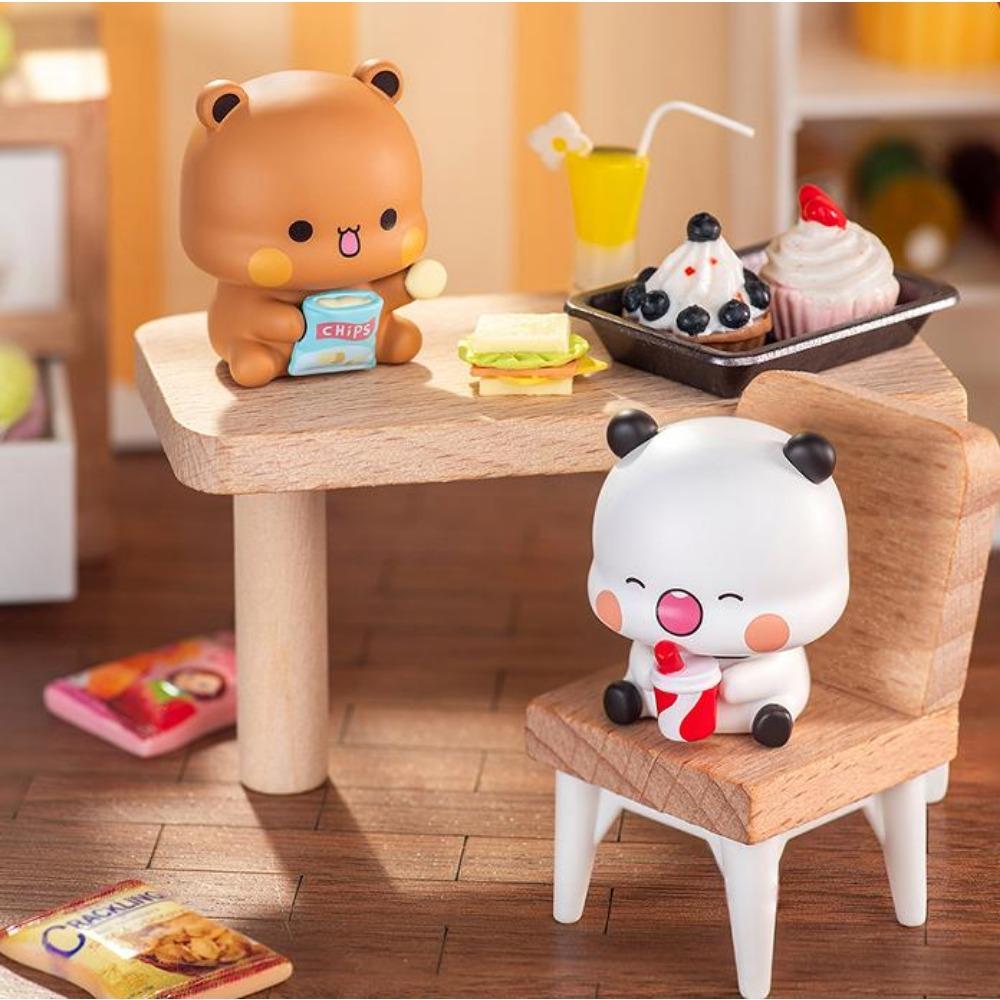 Оригинальная серия слепых коробок  Ежедневная жизнь пары Иер и Бубу  3-я серия - Милые мини-фигурки, украшения, модные игрушки, подарок для нее