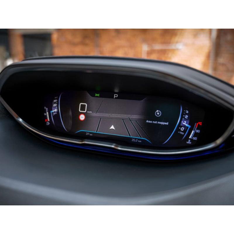 Tempered Glass Screen Protector Film For Peugeot 3008 Car radio GPS Navigation LCD trument Interior Accessories