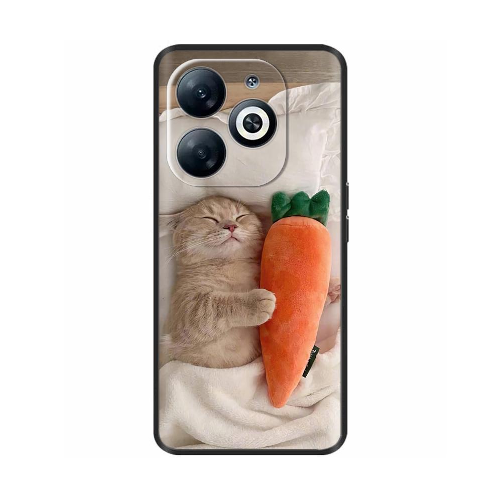 Phone Case For Infinix Smart 8 8pro 8Plus Cute Cartoon Painted Back Cover Soft TPU Bumper For Infinix Smart 8 Pro Plus Case Capa