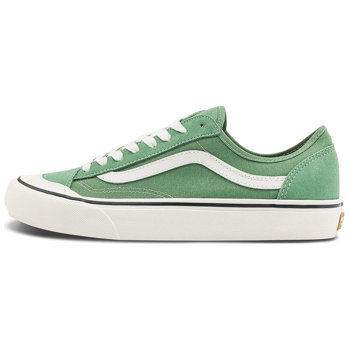 Vans Style 136 VR3  Green White  Men s VN0A4BX9Y7V EU 35