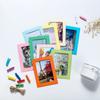 1Inch 11pc/set DIY Craft Photo Frame With Clip and Rope Photo Wall Photo Frame Hanging Picture Album Home Wedding Birthday Decor
