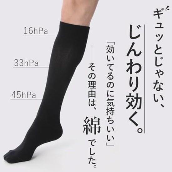 Men Should Wear This Nylon Compression Socks Are Thing Past. Main Thread 100 Cotton. High Knee-length Elastic Stockings Business Sports Pressure