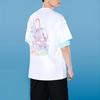 Li-Ning X Disney Mickey Print Crew Neck Loose-Fit Sports T-Shirt Men Tops White AHSR213-3