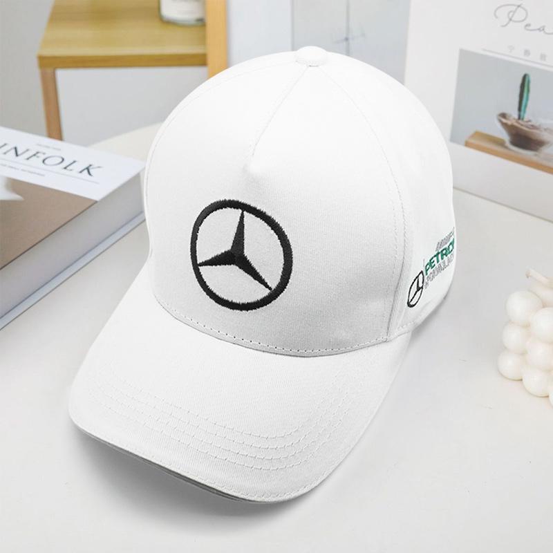 CRM1 Car Baseball Cap Outdoor Adjustable Casual Hats Sunscreen Hat For Mercedes Logo Benz AMG W203 W206 W220 W211 W212 W210 GLC GLK