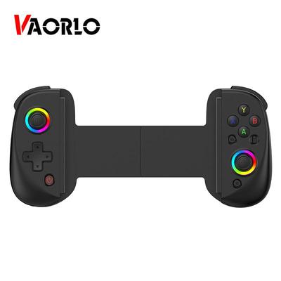 VAORLO Bezdrátový Bluetooth gamepad D8 pro Switch Mobilní Tablet Teleskopický Mobilní Herní ovladač Joystick s Hallovými spouštěči