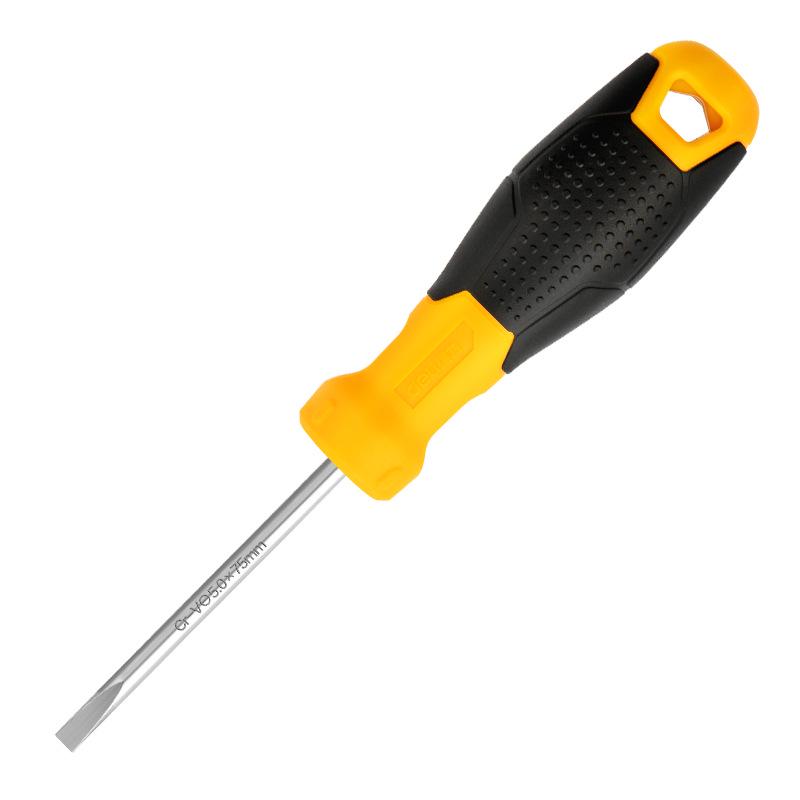 Deli Industrial Grade Slotted Screwdriver: Household Tool