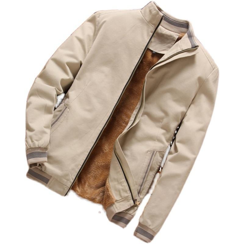 Мужская куртка пальто весенне-осенние топы корейский стиль кэжуал мужская одежда — фото 6