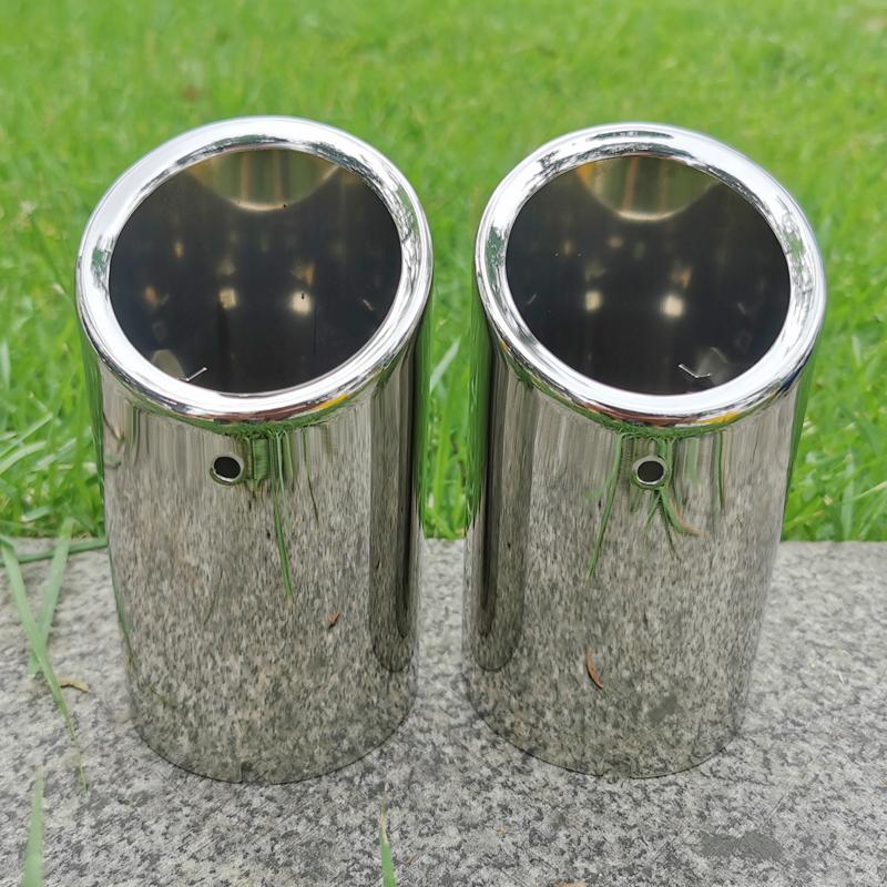 For Volkswagen Beetle VW 2012-2018 Car Exhaust Tip Muffler End Pipe Stainless Steel Tailpipe Cover Auto Parts Modificaton