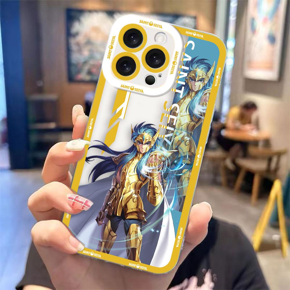 

Cartoon S-Saints s-Seiya Clear Phone Case For Infinix HOT ZERO 60 50 40I 40 30 30I 20I 20S 12 11S TECNO SPARK 10 20 Case Cover Infinix HOT40I