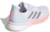 adidas Astrarun White Silver Metallic Sky Tint Women's EH2600