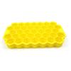 Silicone Honeycomb Shape Ice Cube Tray Silicone Ice Cube Maker Mold with Lids for Ice Cream Party Whiskey Cocktail Cold Drink