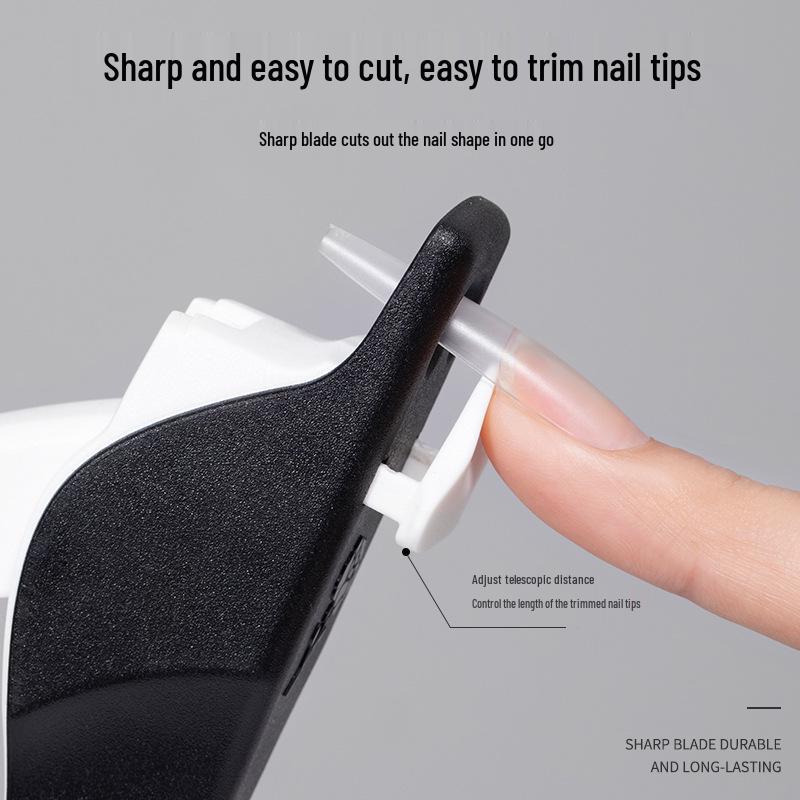 Multi-Functional French Tip Nail Shaping and Anti-Splash Clip Tool