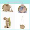 Timi Turtle Plush Crossbody Bag Made Of Short Pile Plush For Teens Collectors