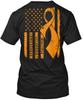 Multiple Sclerosis Awareness Flag - T-Shirt Made In the USA Size S To 5XL Unisex T-Shirt