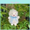 Charming Miniature Plush Sheep Keychain Ultra Soft Pp Cotton Animal Toy