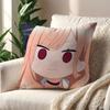 Marin Kitagawa Anime Throw Pillow Cover Double Sided 2D Soft Linen Pillow Cover Bedroom Living Room Couch Decor Cute Sweet Gift