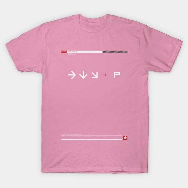 Dámské tričko Shoryuken Harajuku potisk Kawaii tričko Letní s krátkým rukávem Dámské tričko Top