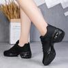 Women  Orthopedic Shoes Jazz Modern Dancing Shoes Mesh Sneakers Black White Pink Shoes with Height Increase Air Cushion