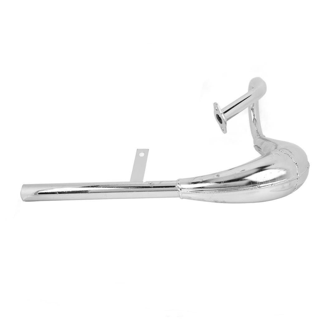 Motoruitlaatpijp 40 mm Doorsnede Aluminiumlegering Geluidsreductie Elektrische Fiets Uitlaatpijp met Demper Pakking