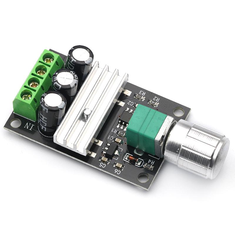 Pwm DC regulátor otáček motoru 6V 12V 24V 28V 3A spínač regulátoru otáček