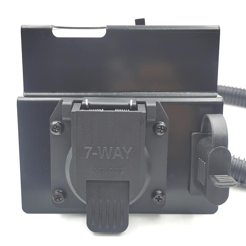4 & 7 Pin Trailer Tow Wiring Harness Plug YC3Z-13A576-CA for Ford F250 F350 Super Duty 2002 2003 2004