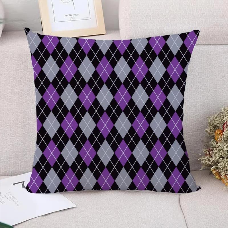Simple Pattern Decorative Pillowcase Living Room Office Home Pillowcase Car Ornaments