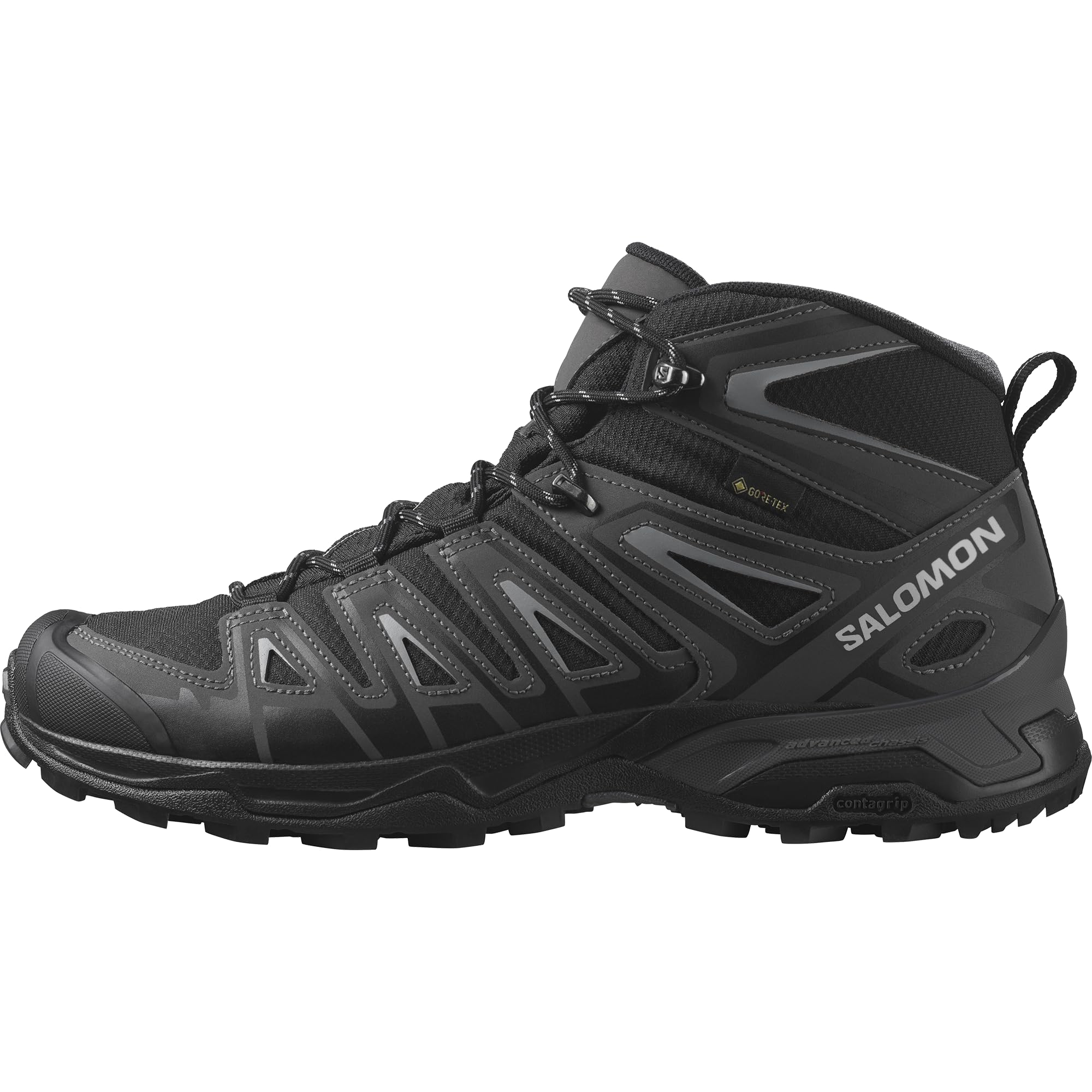 Hiking Trekking Shoes X ULTRA PIONEER MID Ultra Pioneer Mid cm [Salomon] GORE-TEX (X Gore-Tex) Men s Black/Magnet/Monument 25.5