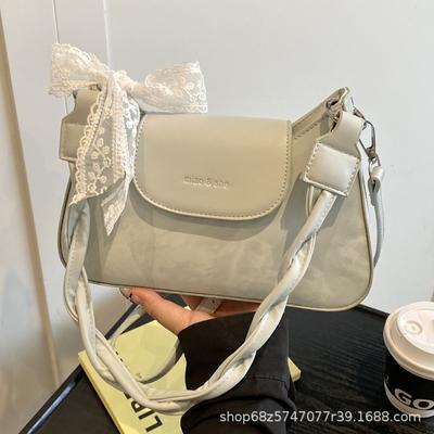 2025 New French Niche Design Armpit Bag Women's Commuter Bag Simple Women's Bag Shoulder Bag Messenger Bag Tide